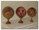 Wooden Spheres in Various Timbers
